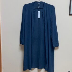 Eileen Fisher Deep Blue Long Sleeve Dress